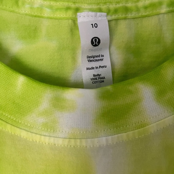 NWT Lululemon All Yours Crop Tank *Tie Dye - Picture 3 of 6